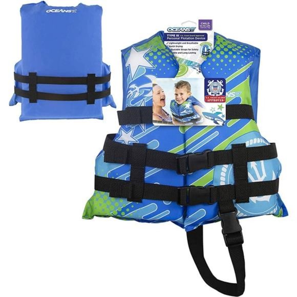 US Coast Guard Approved,Infant-Child-Youth Life Jacket Vest–Sizes for 8-90 Lbs. - Picture 4 of 5